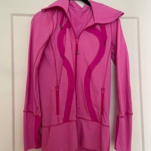 Pink Lulu Lemon Zip Up
